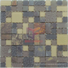 Retro Style Stone Mic Glass Mosaic (CS052)